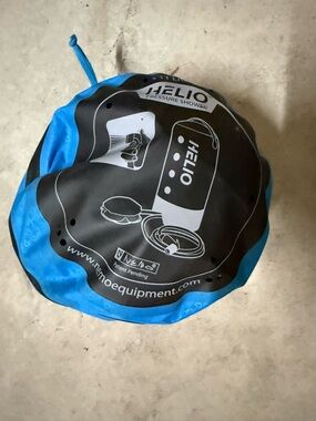 Blue Portable Pressure Shower with Carry Bag